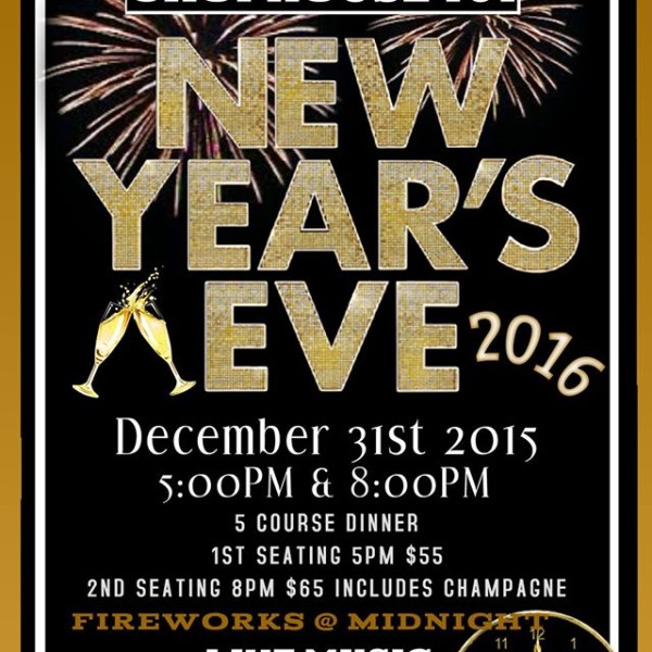New Year’s Eve at Chophouse 101!