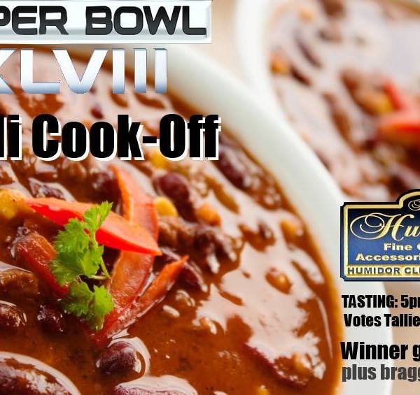 Super Bowl Chili Cook-Off | The Humidor Cigar Bar & Lounge